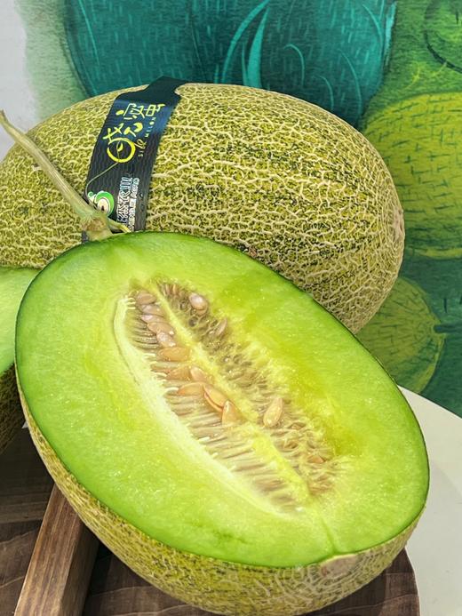椰海蜜瓜 哈密瓜 绿肉也可以脆甜的哈蜜瓜 商品图2