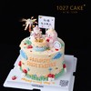 1027CAKE | 立体奶油霜小动物  猪猪 小牛 商品缩略图2