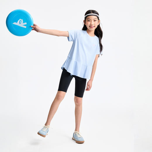 女童圆领短袖针织衫夏季新款安奈儿童装EG521135 商品图5