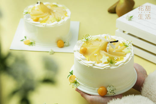 抹茶啤梨青提•奶油蛋糕 商品图2