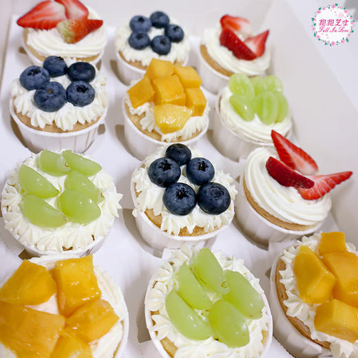 缤纷鲜果纸杯蛋糕（12个起拍） 商品图4