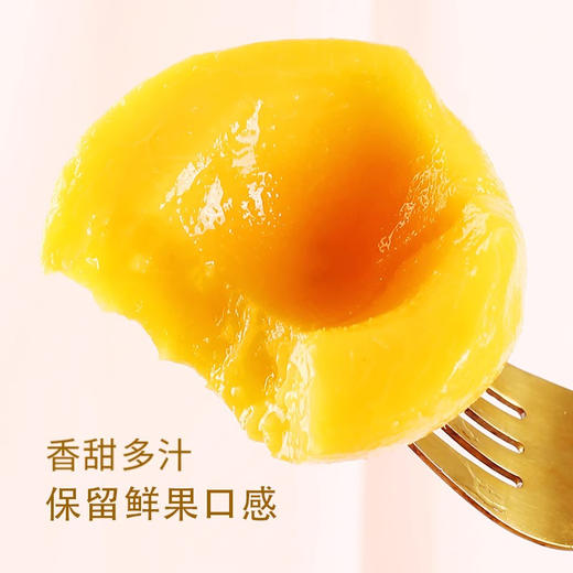 罐乐糖水黄桃罐头425g 商品图1