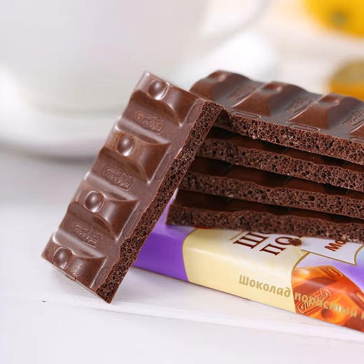 俄罗斯进口胜利牌经典蜂窝状牛奶巧克力65g/块 多口味 商品图3