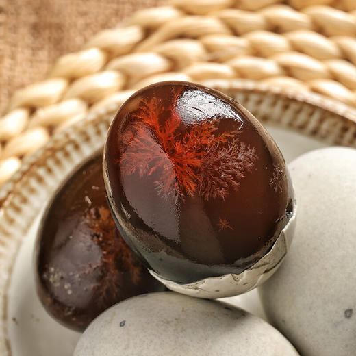 【严选】【晶莹剔透 鲜滑爽口】离湖松花鸭皮蛋6枚/10枚体验装（厂家直发） 商品图1