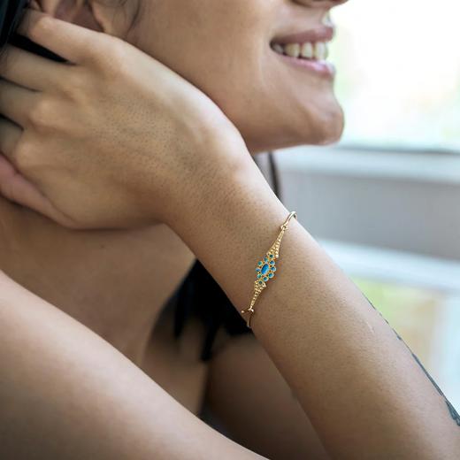 北京仓｜Dorothee sausset-Anne-绿松石 手镯［法国设计师］ 商品图0