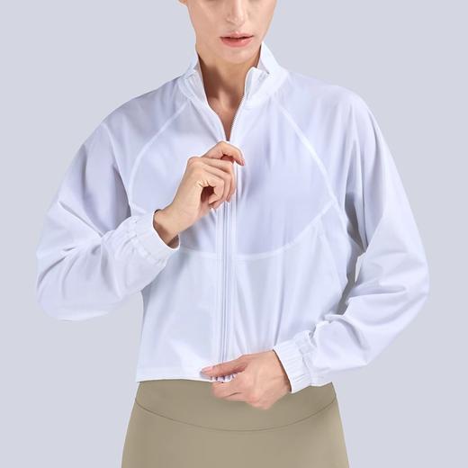 跃牌（呗咪纷纷系列）防紫外线速干长袖衫女运动上衣宽松透气锦纶防晒衣WT-033 商品图1