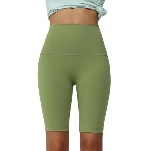 跃牌（呗咪纷纷系列）大码高腰收腹提臀高弹薄款运动瑜伽裤骑行打底五分裤WFK3007 商品图4