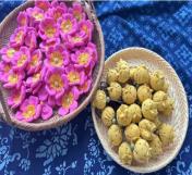 【黔南好物】吾土吾生非遗《好花红》植物染布艺刺梨挂件 【厂家直发】 商品图2