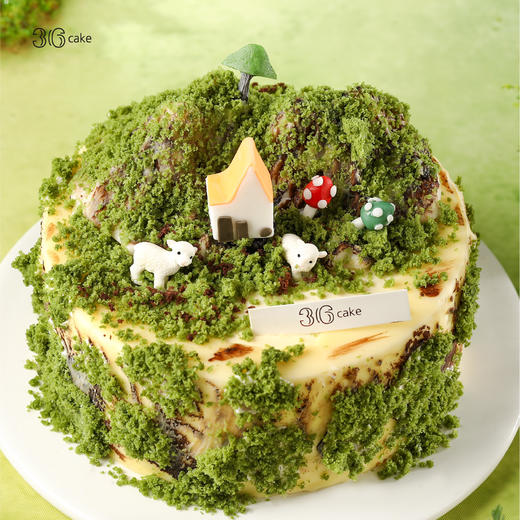 白羊座 ∙ 见春山 ∙ 佛 手柑芒芒牛乳慕斯，可选6英寸 商品图1