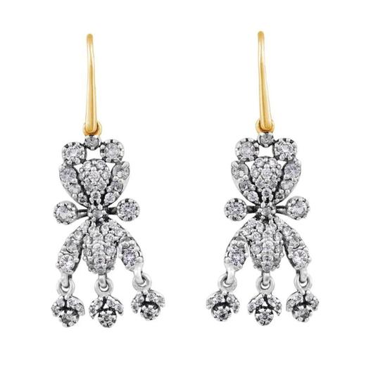 北京仓｜Dorothee sausset-Camila 2-白色托帕石 吊坠耳环［法国设计师］ 商品图3