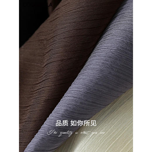 COCOBELLA设计感荷叶蝙蝠袖遮阳短外套女夏轻薄空调衫LC3106 商品图4