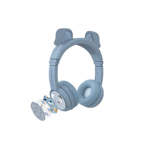 BuddyPhones 儿童耳机 PlayEars 主动降噪儿童耳机头戴式无线蓝牙护耳学习网课 商品图0