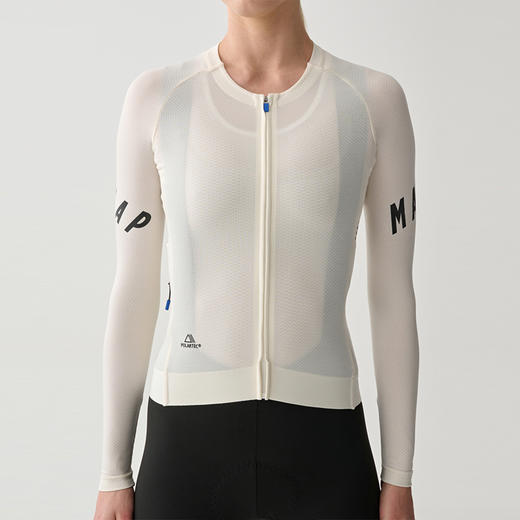 MAAP 女士 Aeon LS Jersey 粉笔白 长袖骑行服 商品图2