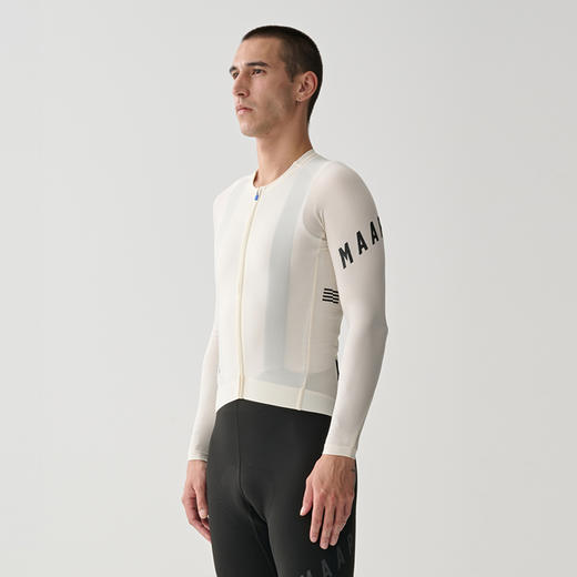 MAAP 男士 Aeon LS Jersey 粉笔白 长袖骑行服 商品图0