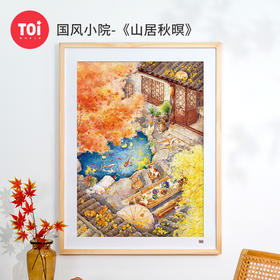 TOi图益-潮玩拼图系列-国风小院-山居秋暝-1000片