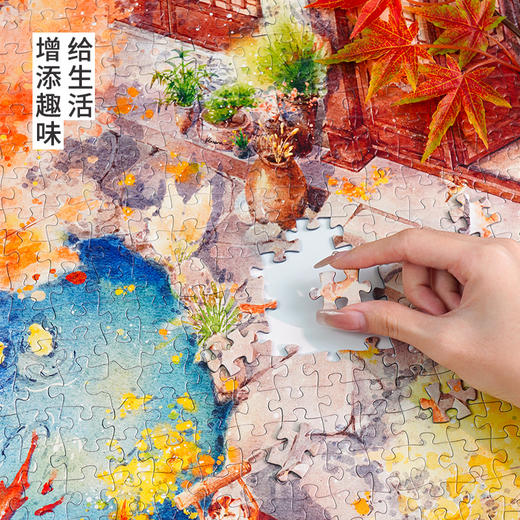 TOi图益-潮玩拼图系列-国风小院-山居秋暝-1000片 商品图2