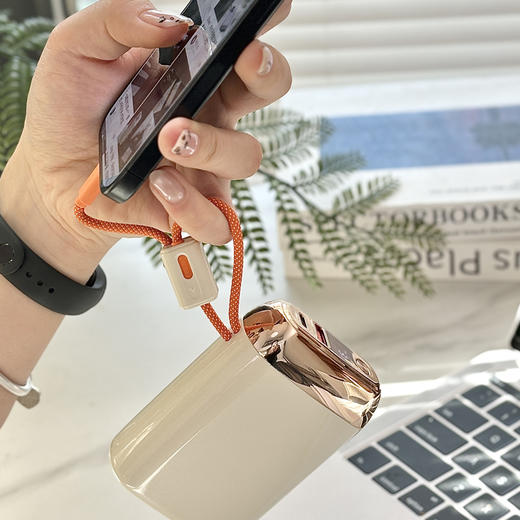 【新国标3c认证】i-mu幻响S5/S16S17小宝/大宝移动电源22.5w快充充电宝10000mAh/20000mAh充电聚合物电芯白色轻薄便携大容量液晶显示适用于小米苹果 商品图9