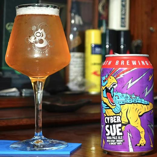 【冷库储存】美国击倒巨人赛博暴龙酒花IPA啤酒  473ml 7.2%vol 商品图1