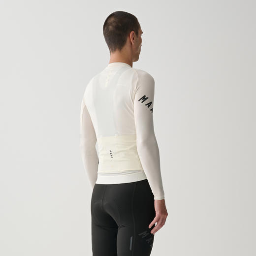 MAAP 男士 Aeon LS Jersey 粉笔白 长袖骑行服 商品图1