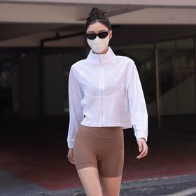 跃牌（呗咪纷纷系列）防紫外线速干长袖衫女运动上衣宽松透气锦纶防晒衣WT-033