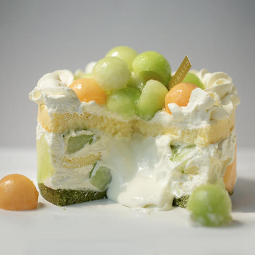 「瓜瓜乐」蜜瓜蛋糕｜整只刮出“乐”字，免费获得切片蛋糕一份！刮刮乐，刮瓜便有乐！ 商品图2