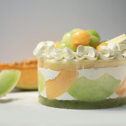 「瓜瓜乐」蜜瓜蛋糕｜整只刮出“乐”字，免费获得切片蛋糕一份！刮刮乐，刮瓜便有乐！ 商品图1