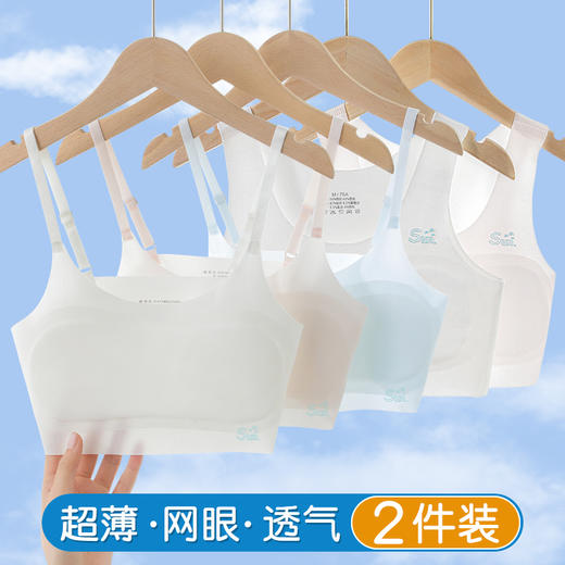 杭拍女童内衣发育期小学生12岁13初中生夏季薄款儿童女孩少女文胸3011/3012 商品图2