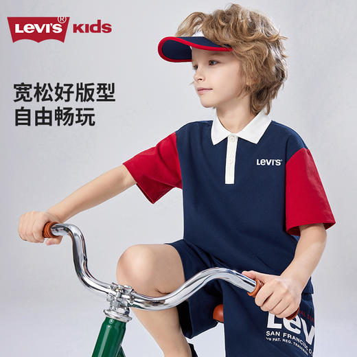 LEVIS 夏 大童小童 儿童童装Polo衫 LVB-PL-N256 商品图1