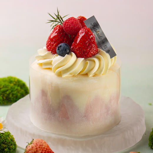 4#草莓fufu蛋糕 商品图0