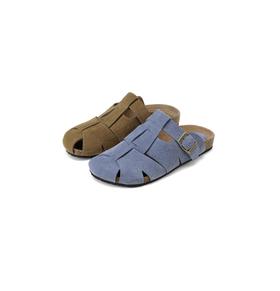 西村名物2025年夏季新款舒适厚底百搭镂空时尚后空鞋X25AH15841