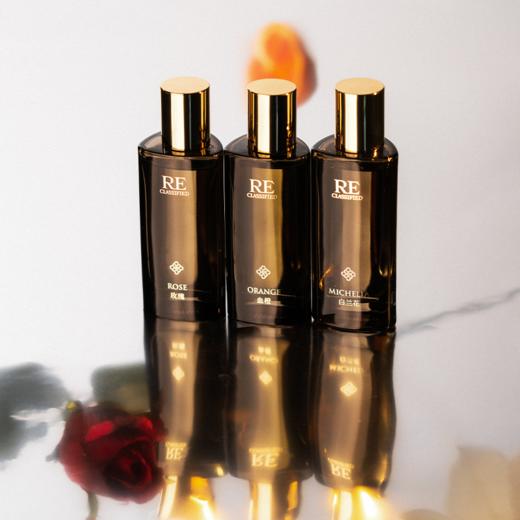 典藏高定系列 炽檀/香根草/血橙/玫瑰/白兰花50ml 沙龙香水 商品图2