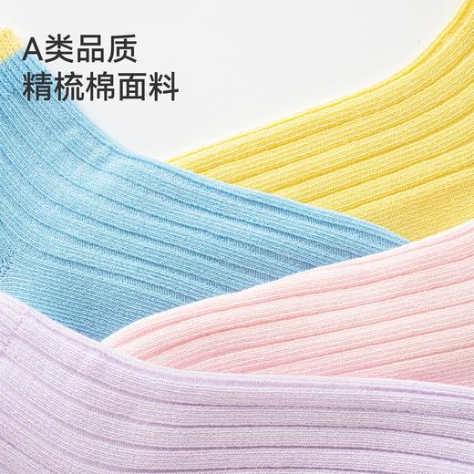 【4双实惠装】女童短袜莱卡A类精梳棉四双装袜子安奈儿童装JG527238 商品图1