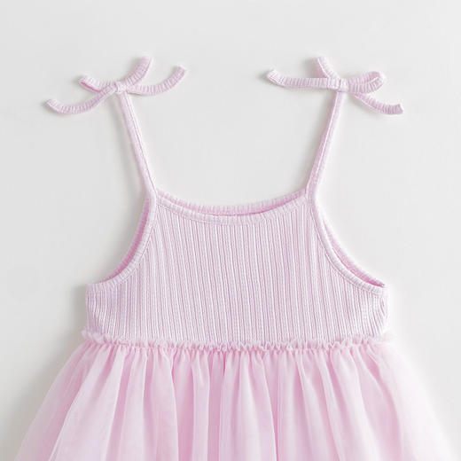 马克珍妮夏装 女童网纱纯棉吊带连衣裙230906 商品图4