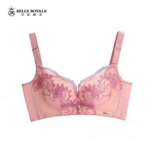 【秒杀品不退不换】皇家丽美无钢圈聚拢文胸内衣小胸平胸加厚款上托WW1803-3A 商品图1