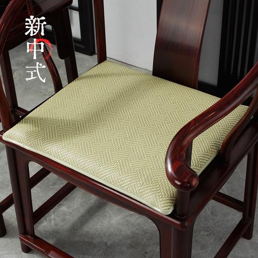 夏季【冰凉藤席椅垫】实木圈椅凉席坐垫 中式红木沙发垫椅子垫座垫 商品图12