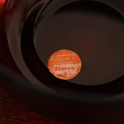 法国Arcoroc Sierra红宝石玻璃碗 商品图5