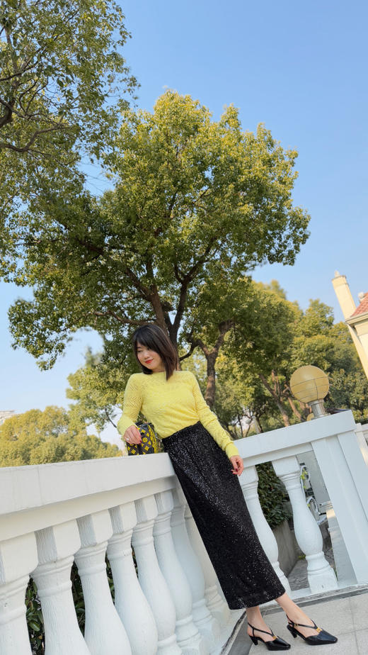 Westory2025年春季小方头低跟后空单鞋通勤百搭空凉鞋W25AH58211 商品图8