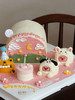 「小老虎·loopy·小雪人」立体小动物可爱糕·半球形场景造型·100%动物奶油（附图5寸·提前7天预订） 商品缩略图2