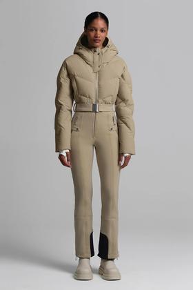 Cordova - Ajax Ski Suit - Sand - 女装 - 连体滑雪服 - 沙色