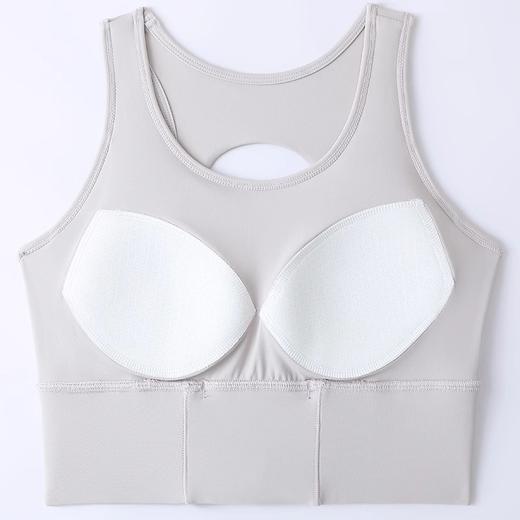 跃牌（呗咪纷纷系列）含背心胸垫瑜伽高弹舒适运动内衣女防震跑步健身文胸WX8160 商品图4