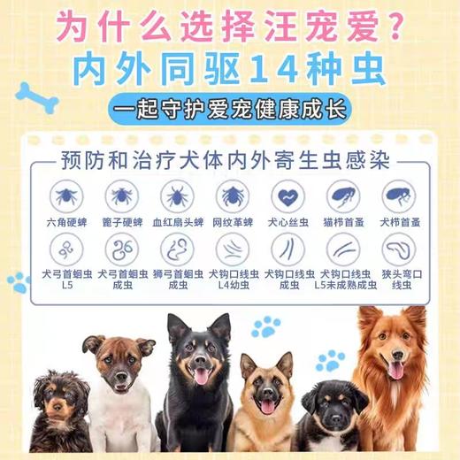 美国硕腾 汪宠爱 驱虫药体内外同驱 商品图3