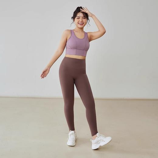 跃牌（呗咪纷纷系列）大码含背心胸垫瑜伽高弹舒适运动内衣女防震跑步健身文胸WX8160 商品图4