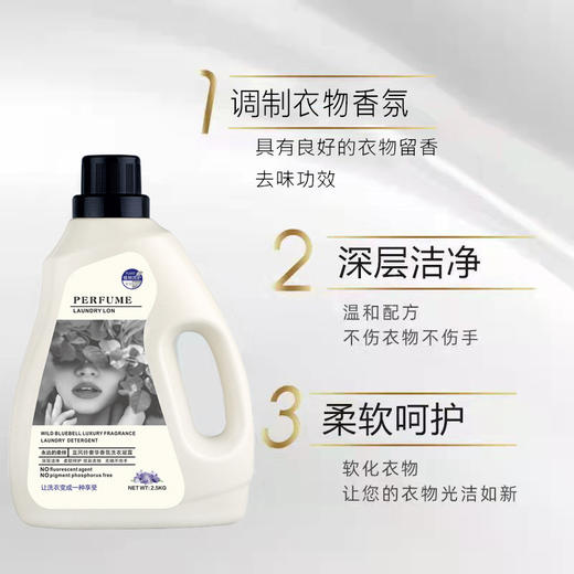 【秒杀❗️19.9抢10斤🔥洗衣凝露】进口香氛，持久留香，深层洁净，去污香水洗衣液 商品图1