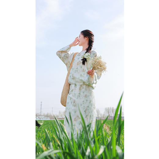 【2026东衣作】半裙（25706143苔锦-结缘款） 商品图1