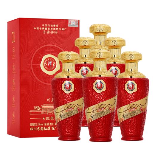 【百人拼团】潭酒 川美 匠韵 酱香型 53度 500ml*6 整箱 商品图6