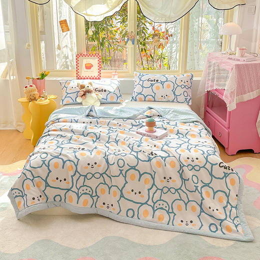 【A类豆豆被夏凉被】水洗棉夏被 薄款儿童被子被芯 夏天空调被可机洗  商品图14