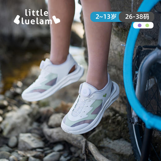TY-【体能必备】小蓝羊2025夏新款Mono纱 运动凉鞋儿童凉鞋中大童校园鞋儿童跑步鞋- Mono纱 运动凉鞋 商品图3