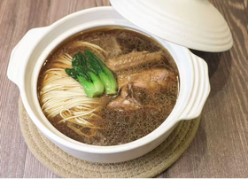 砂锅母油鸭面单人餐 传统工艺慢炖鲜香入味