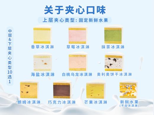 【莫奈花海】双层冰淇淋/水果生日蛋糕 商品图1