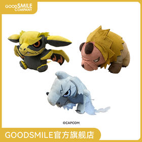 【GSC现货】怪物猎人 怪物Q版毛绒玩偶 煌雷龙/辟兽/锁刃龙